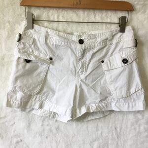 Ralph Lauren Girl White Jean Shorts